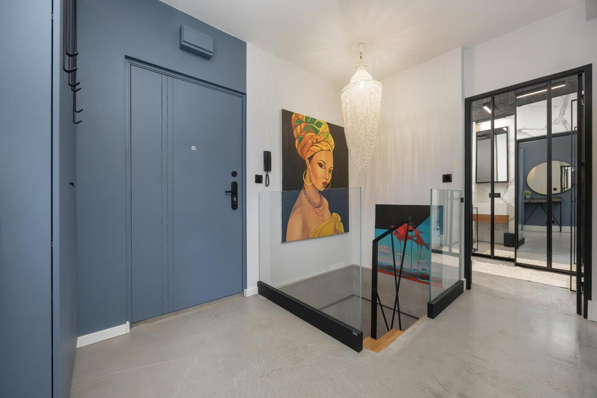 Dwupietrowy Apartament Dla 7 Osob Z Ogrodkiem By Renters Apartament Warszawa